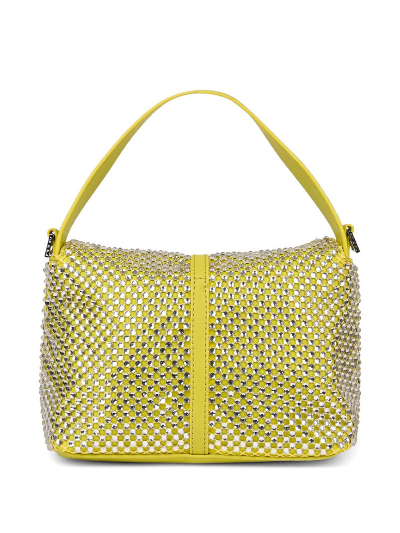 mini Mega Comma crystal-embellished logo-plaque shoulder bag 3