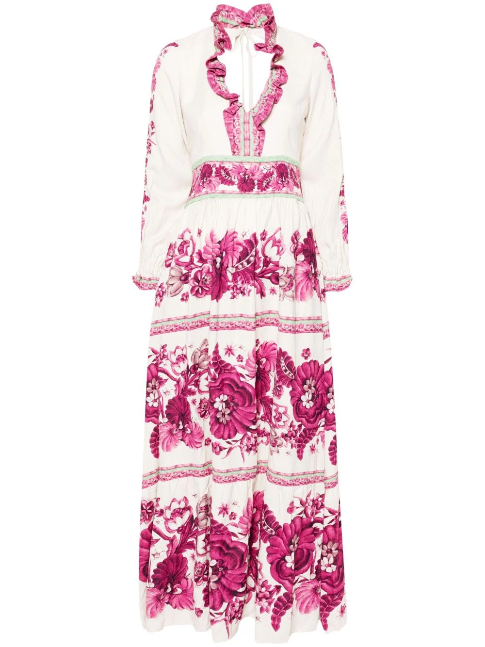 Reina crepe maxi dress - 1