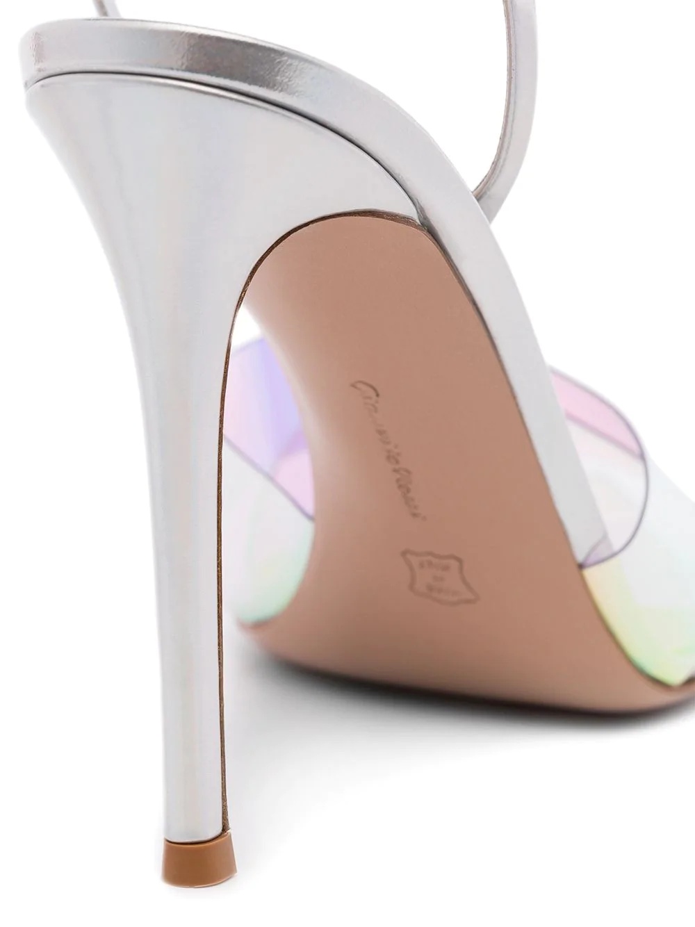 Stark plexi hologram sandals - 5