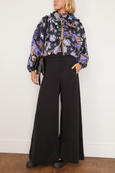 ULLA JOHNSON Cropeley Jacket in Iris outlook