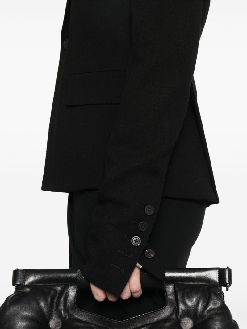 single-breasted virgin wool blazer 5