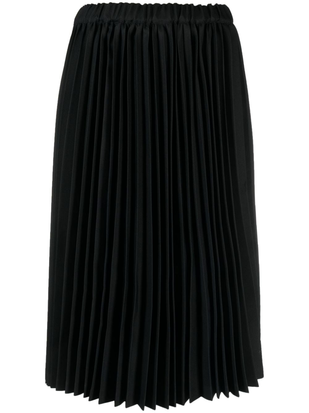 pleated high-waist skirt - 1