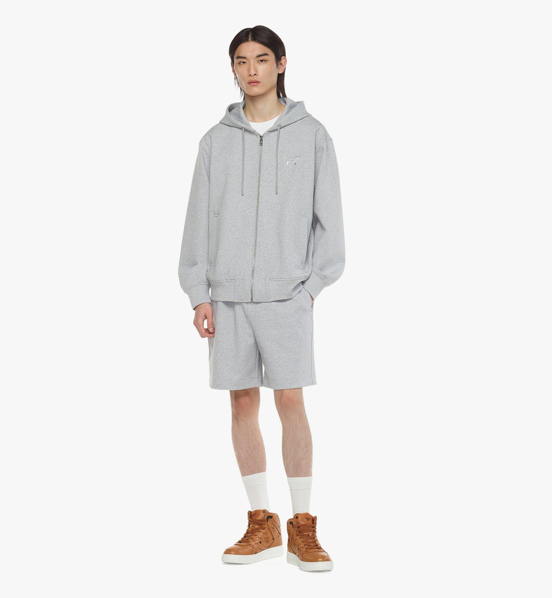 MCM Essential Logo Ponte Zip Hoodie outlook