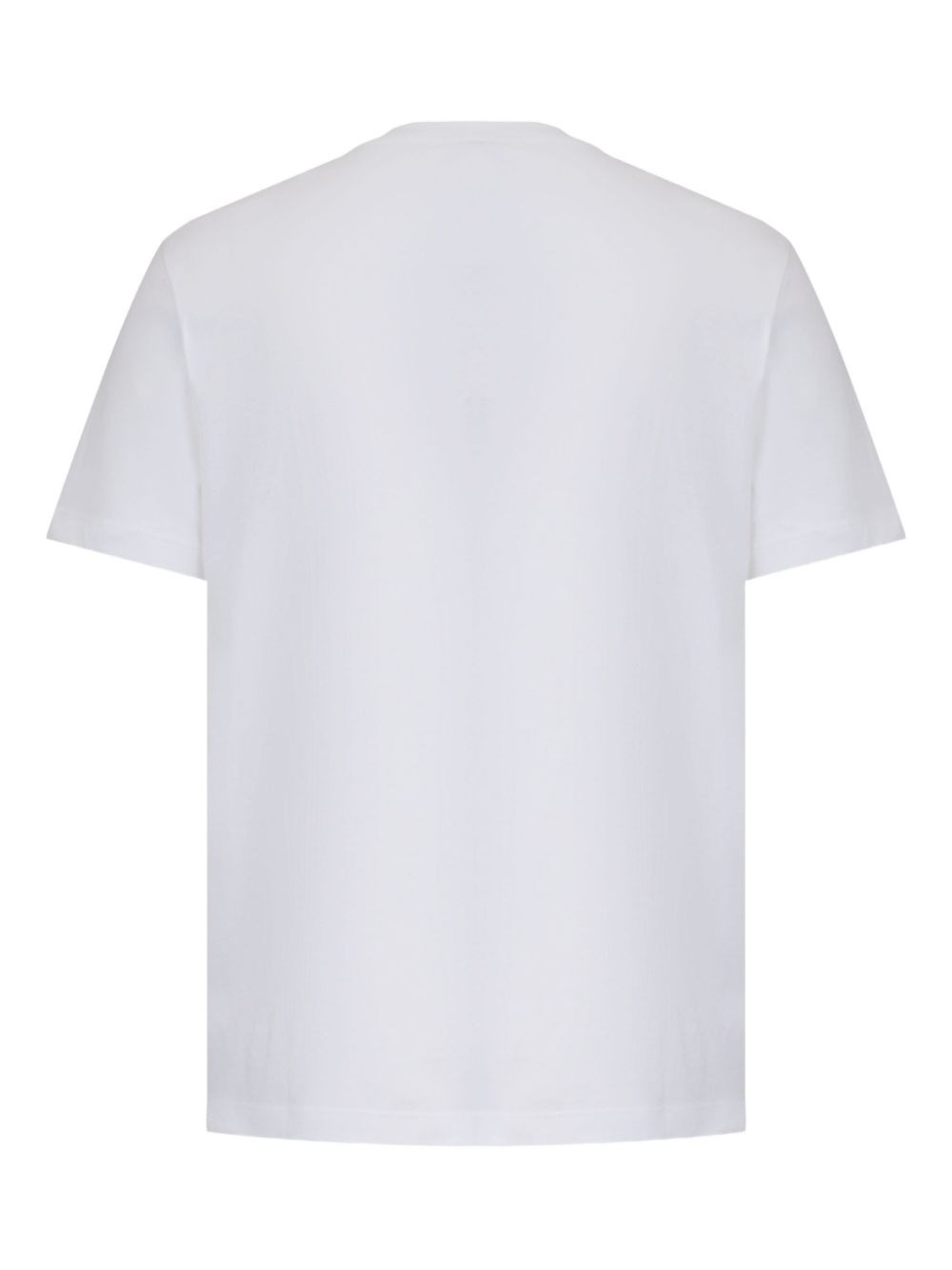 embossed-logo cotton T-shirt - 2