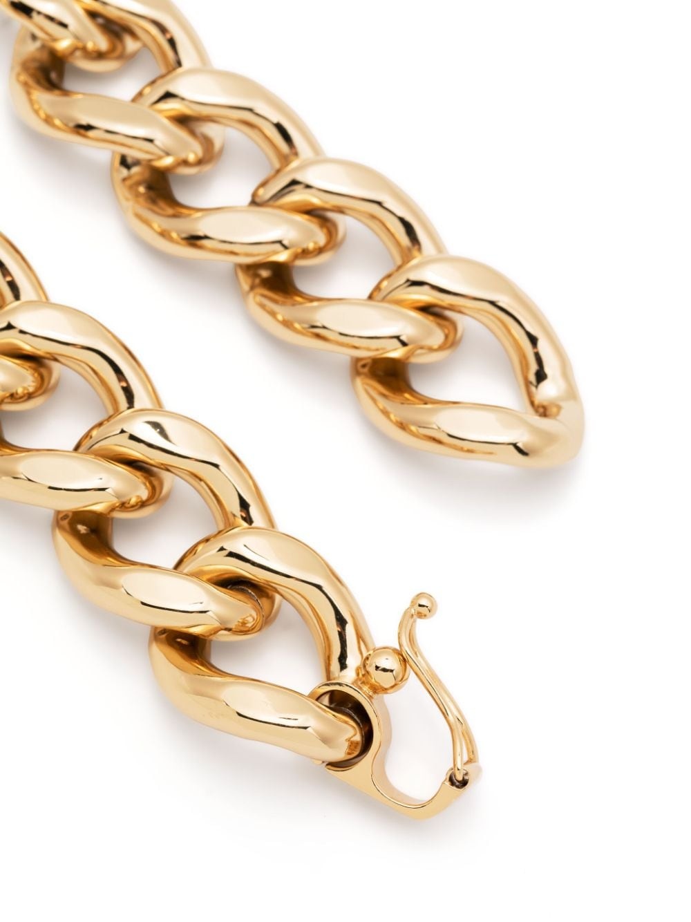 chunky curb-chain necklace - 3
