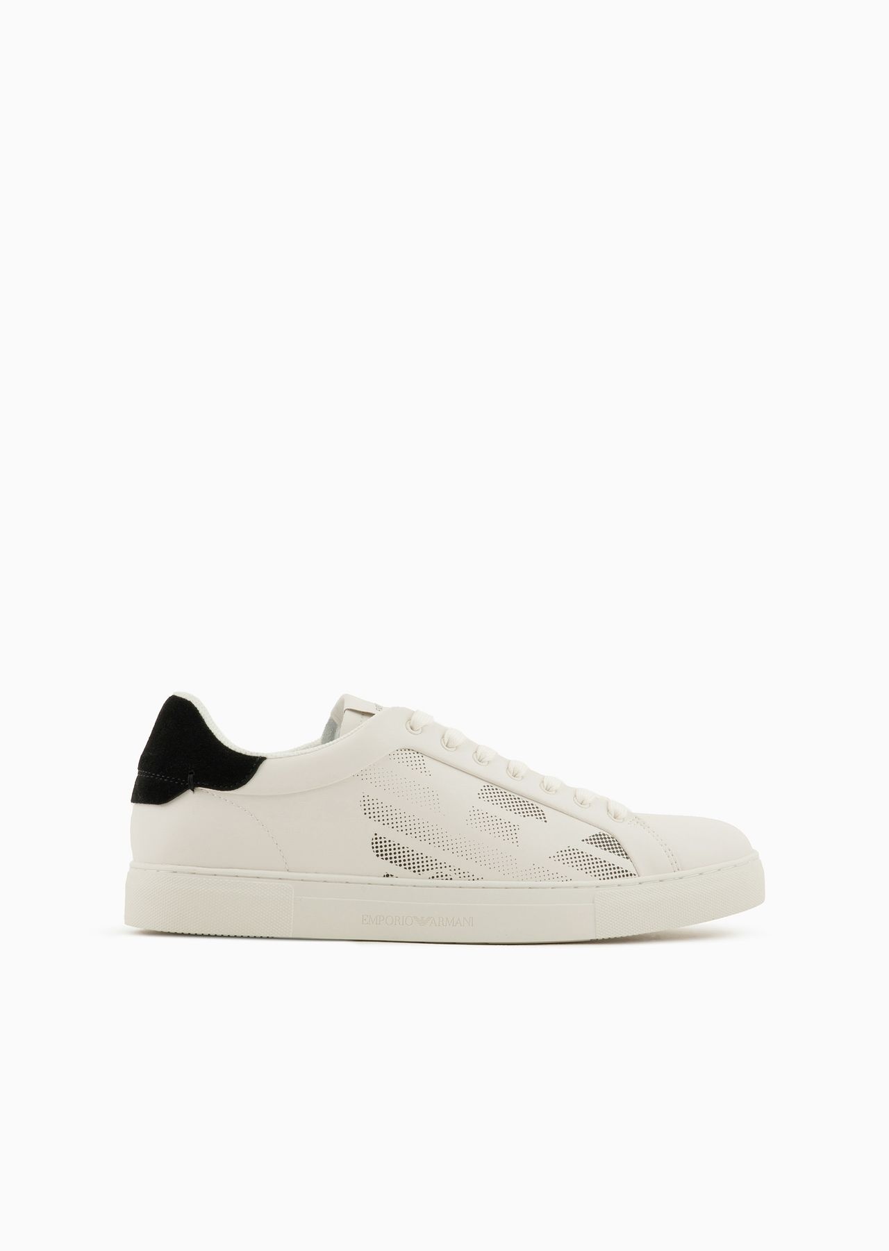 ASV regenerated-leather sneakers with gradient eagle - 1