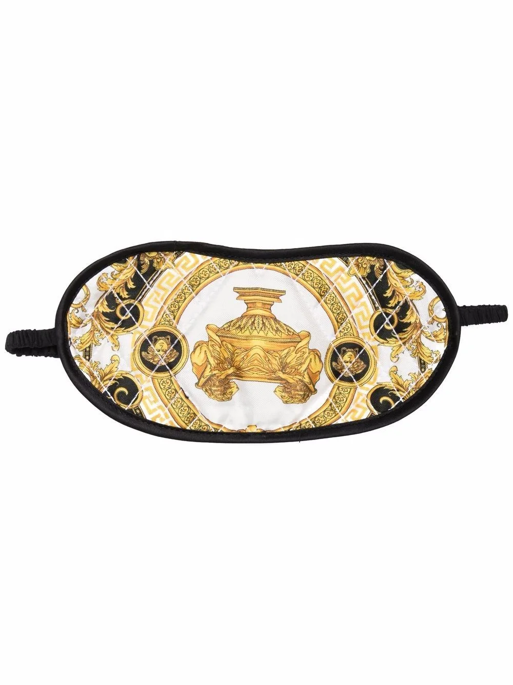 Barocco print sleeping eye mask - 1