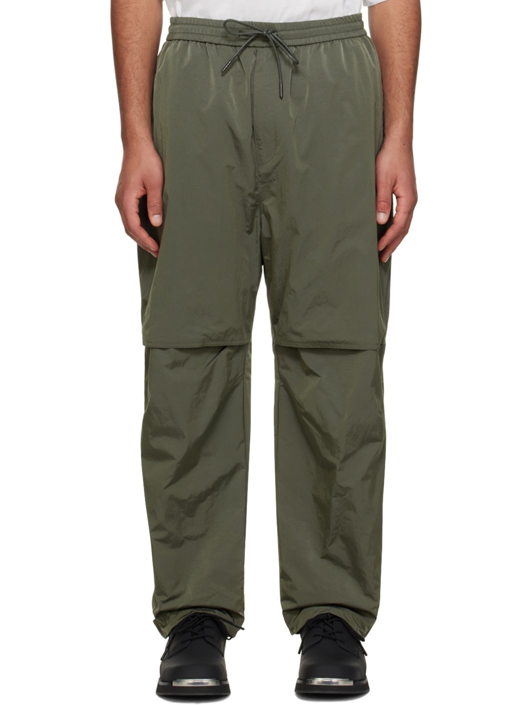 Green Drawstring Trousers - 1