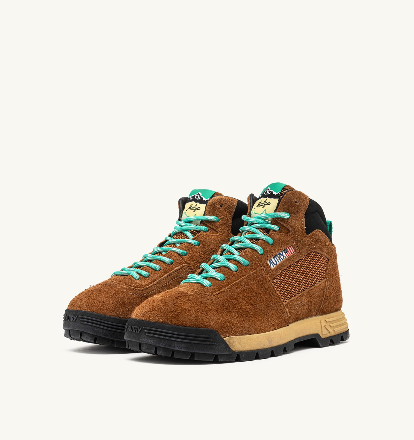 MALGA IN BROWN SUEDE - 2