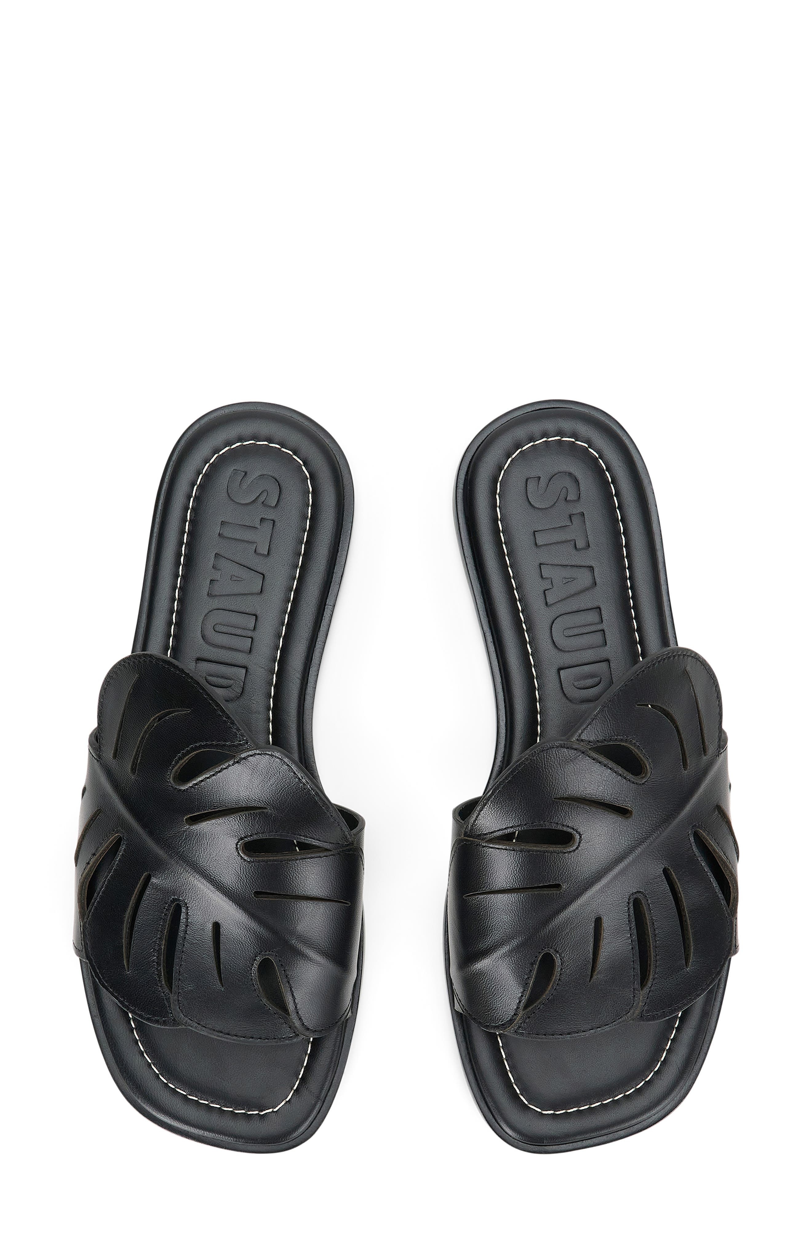 STAUD Palm Slide Sandal in Black at Nordstrom - 4