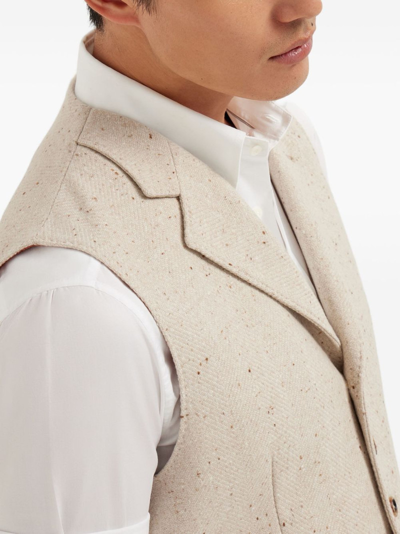 button-fastening waistcoat 5