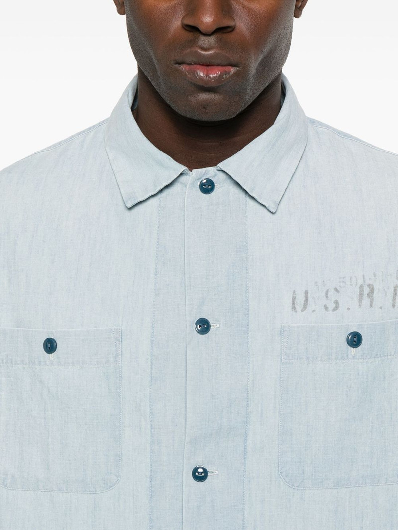 short-sleeve denim shirt 5