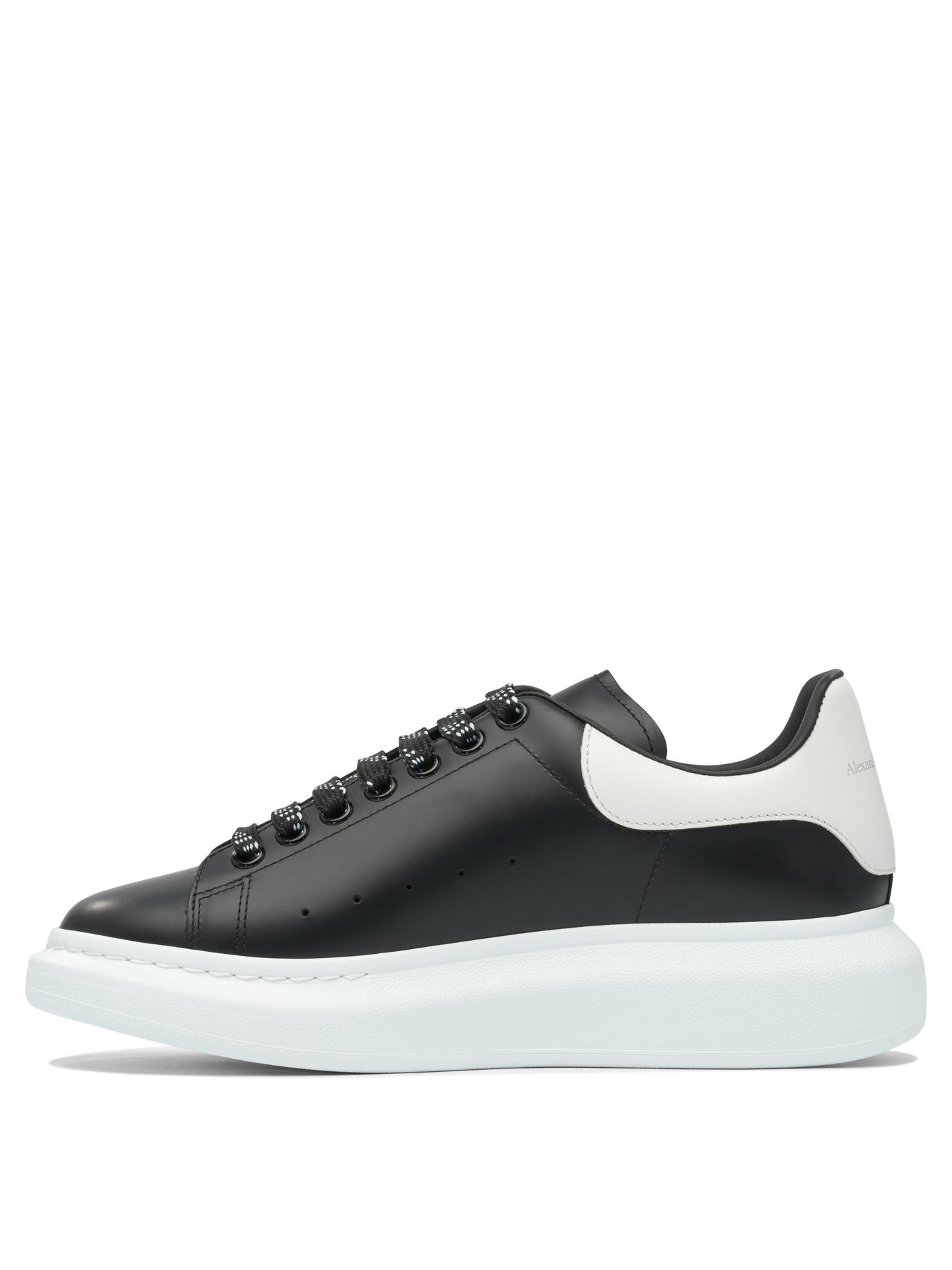 Leather Upper And Rubber Sole Sneaker Sneakers & Slip-On Black - 3
