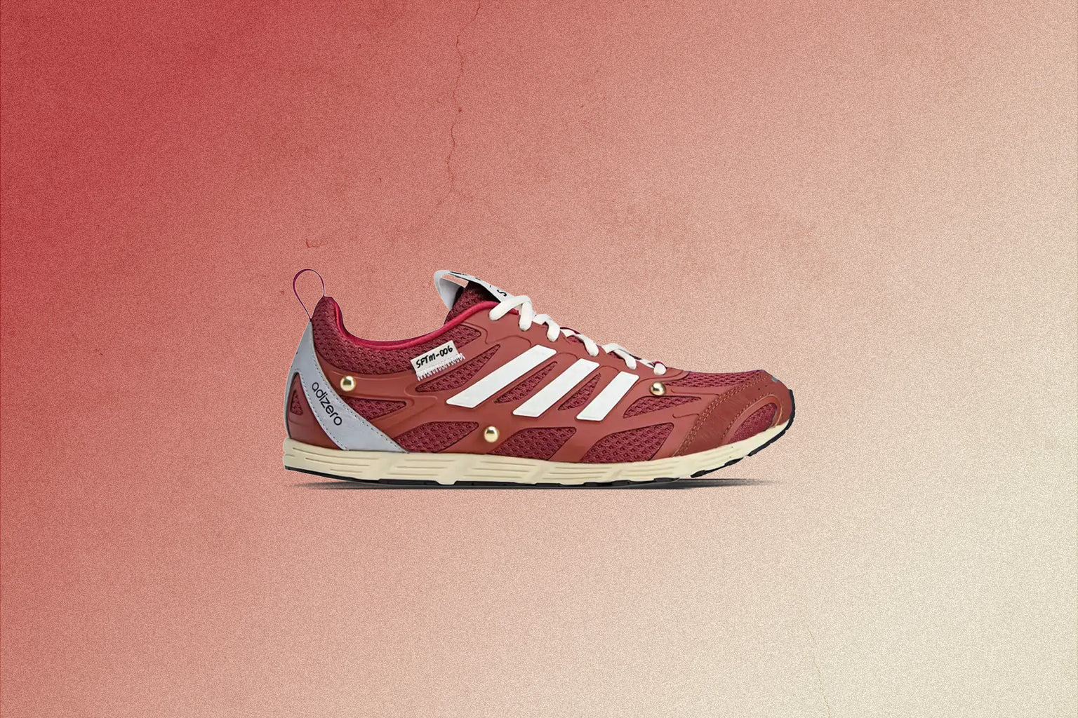 ADIDAS X SONG FOR THE MUTE ADIZERO PR - LEGACY RED/CORE BLACK/WILD SEPIA - 5