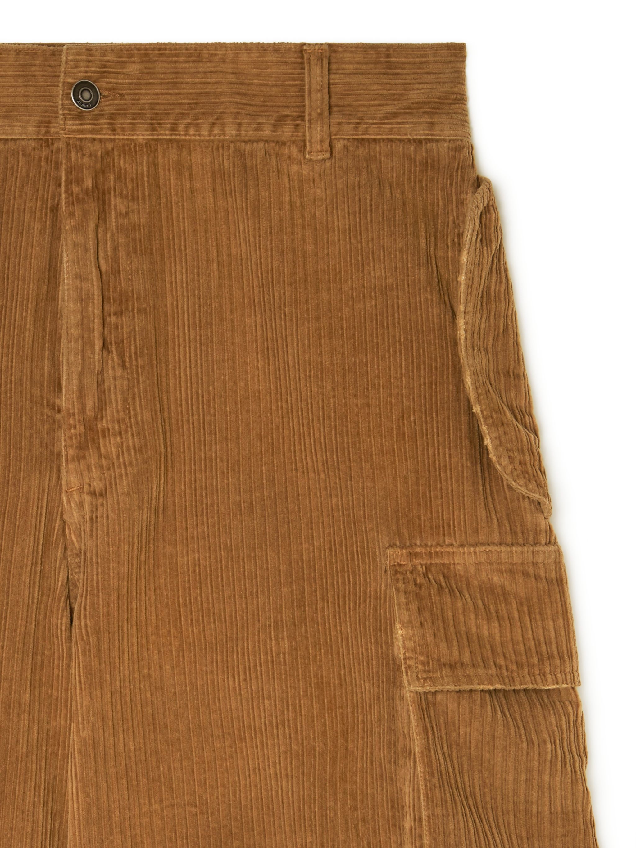 Velvet Corduroy Cargo Pants - 8