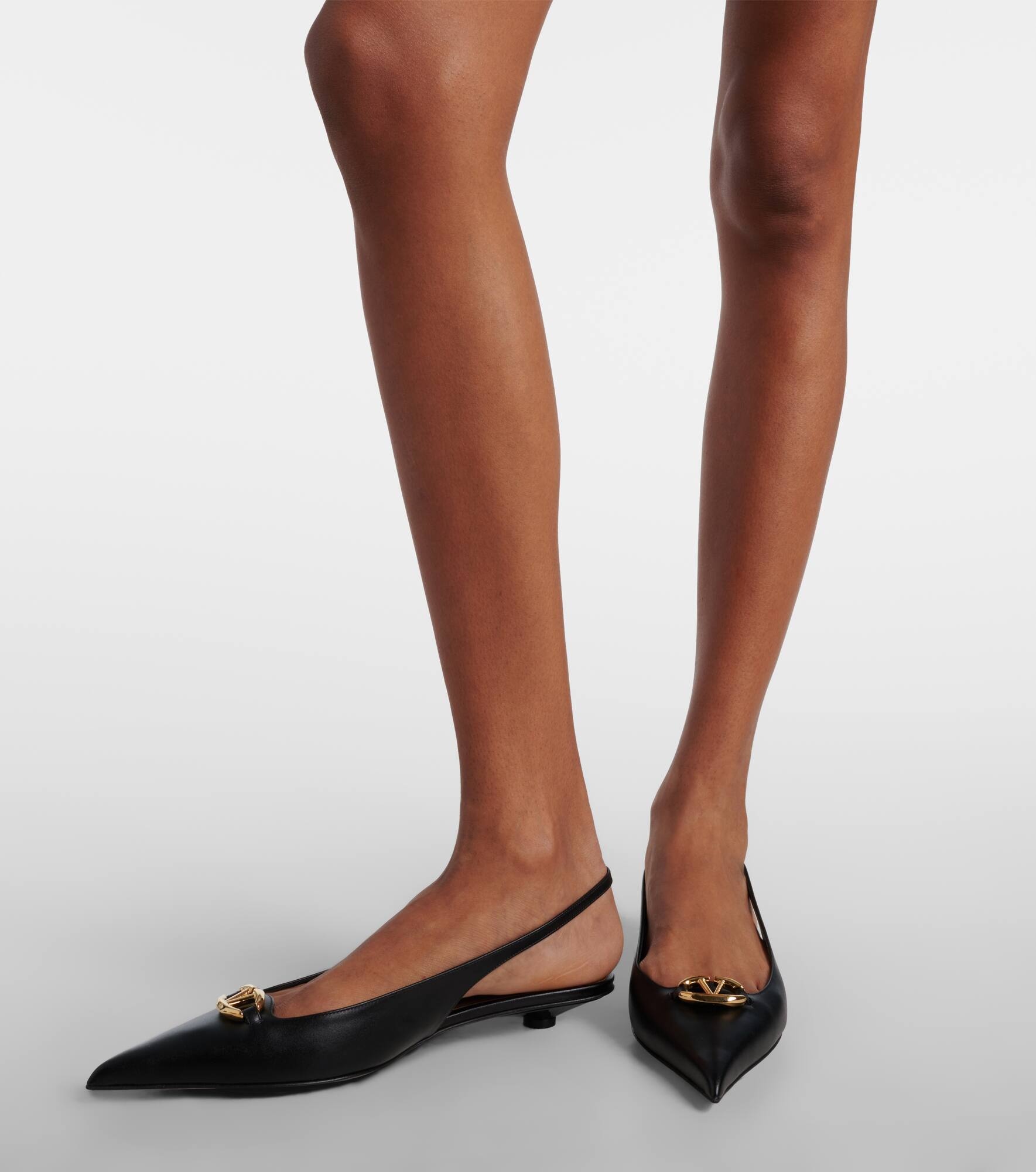 The Bold Edition VLogo 20 slingback flats - 4