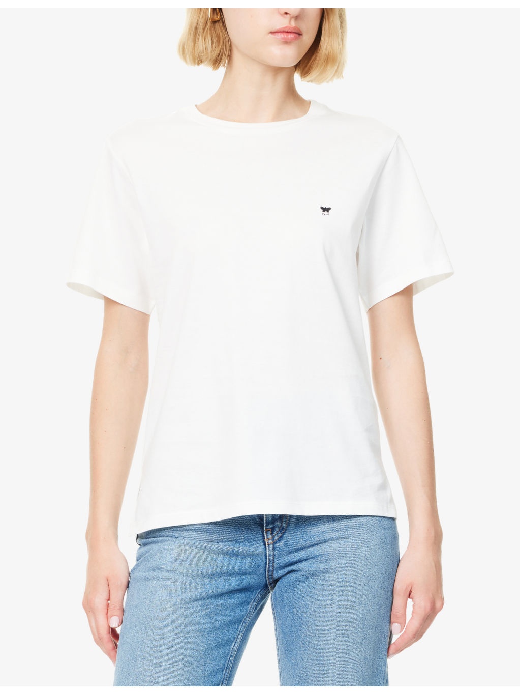 Venaco Logo-Embroidered Cotton-Jersey T-Shirt - 3