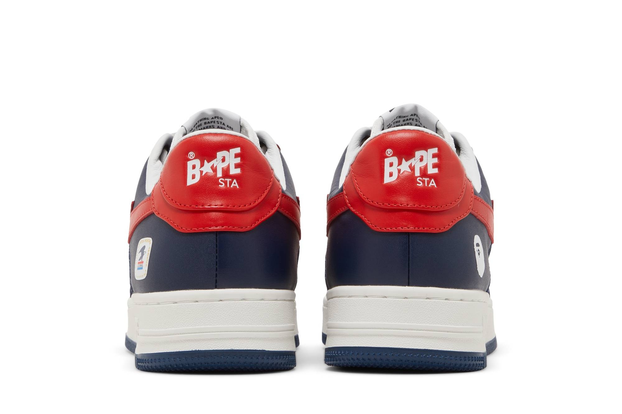 A BATHING APE® USPS x Bapesta 'Priority Mail Express Label
