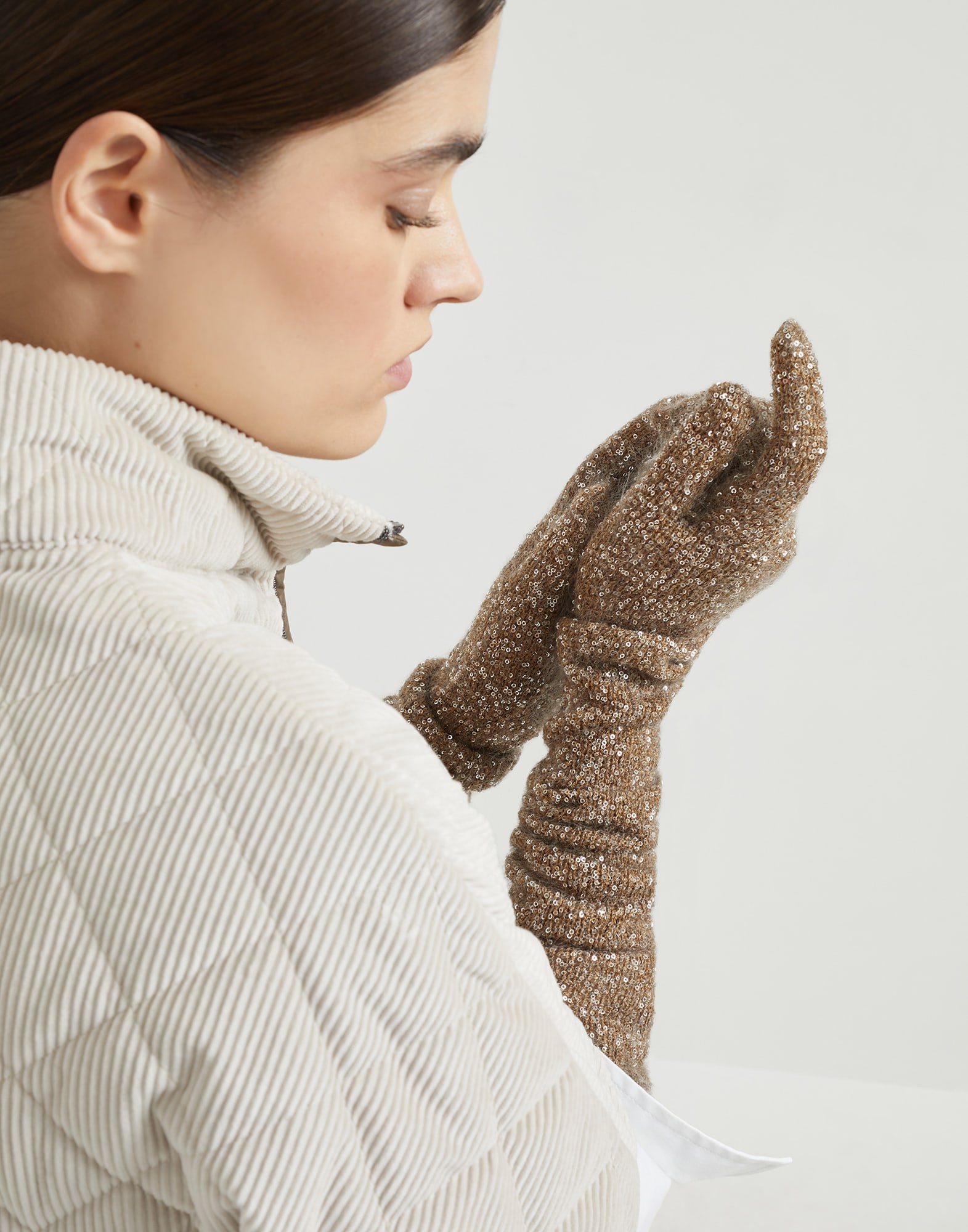 Dazzling knit gloves - 3