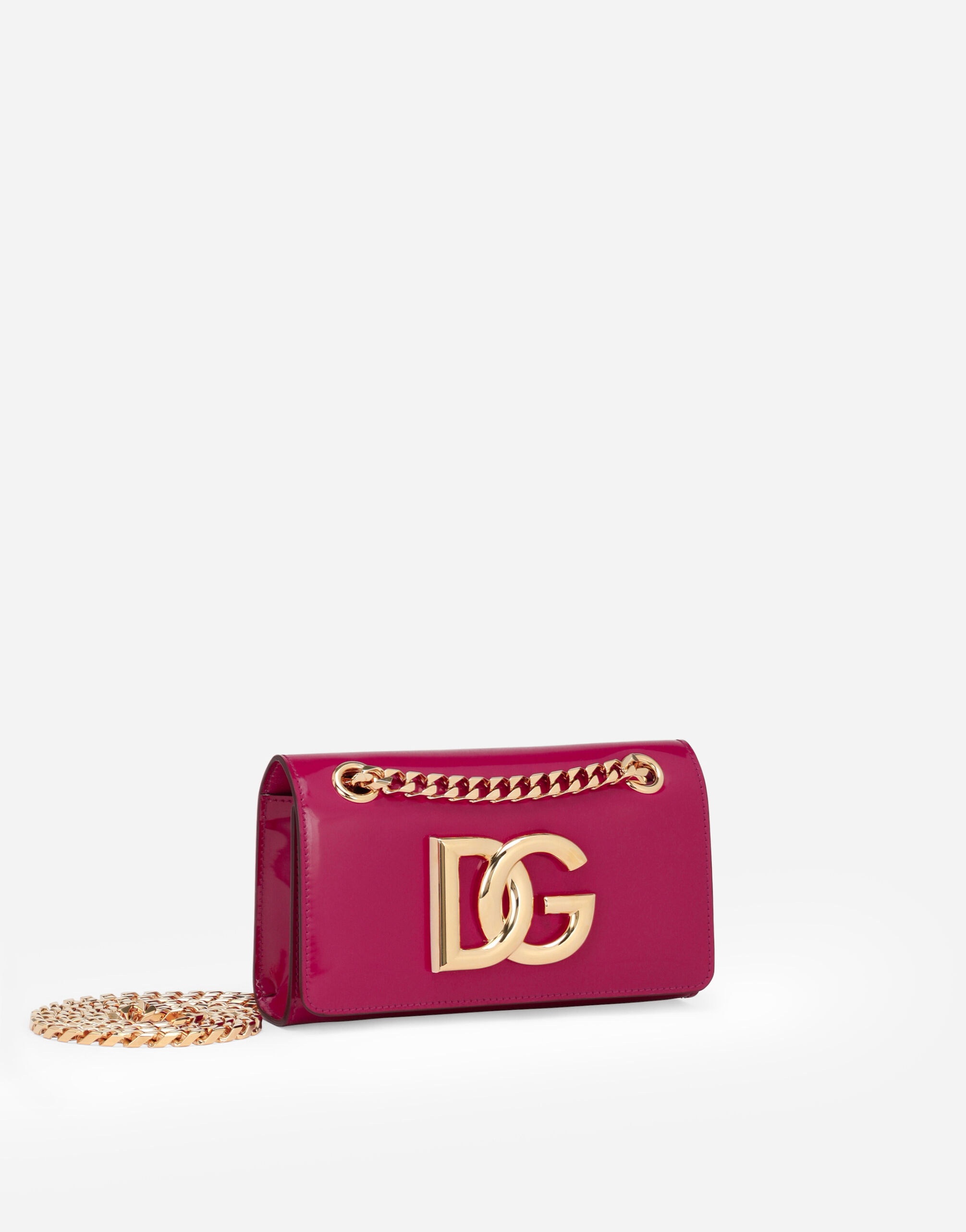 Polished calfskin 3.5 phone bag - 3