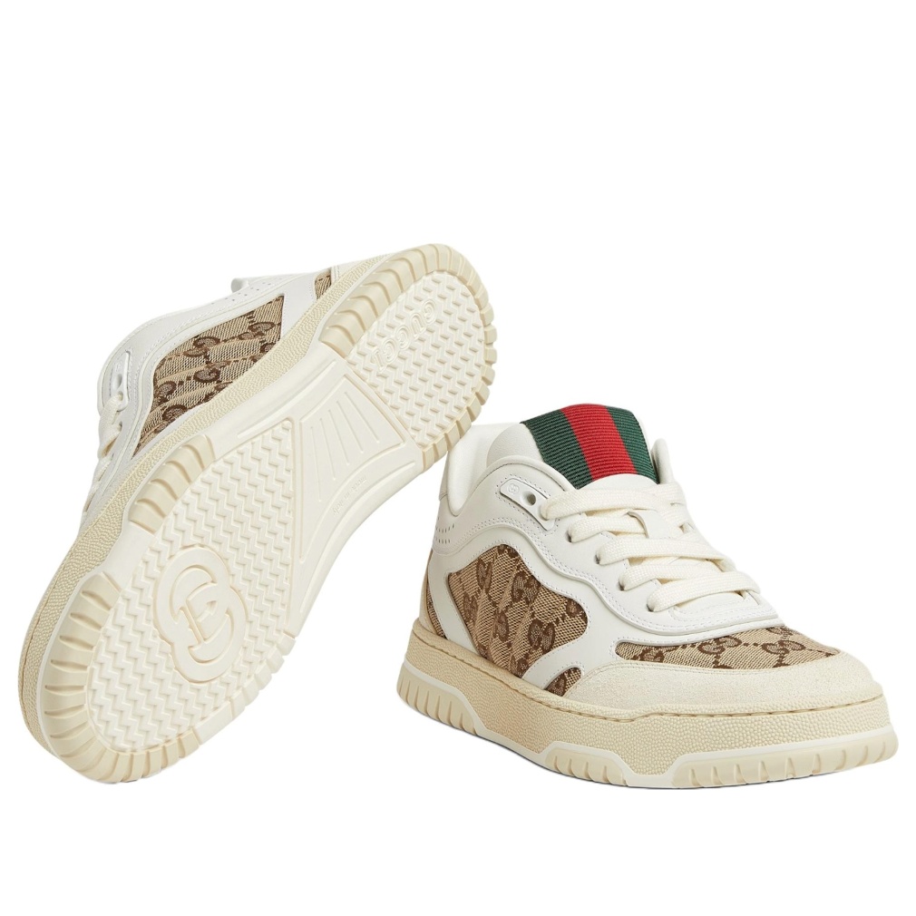 (WMNS) Gucci Re-Web 'GG Canvas White Beige' 785452-AADHW-9573 - 5