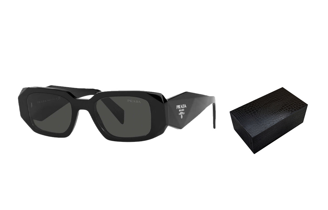 PRADA PR 17 WSF Sunglasses Asian fit "Black' 0PR-17WSF-1AB5S0 - 5