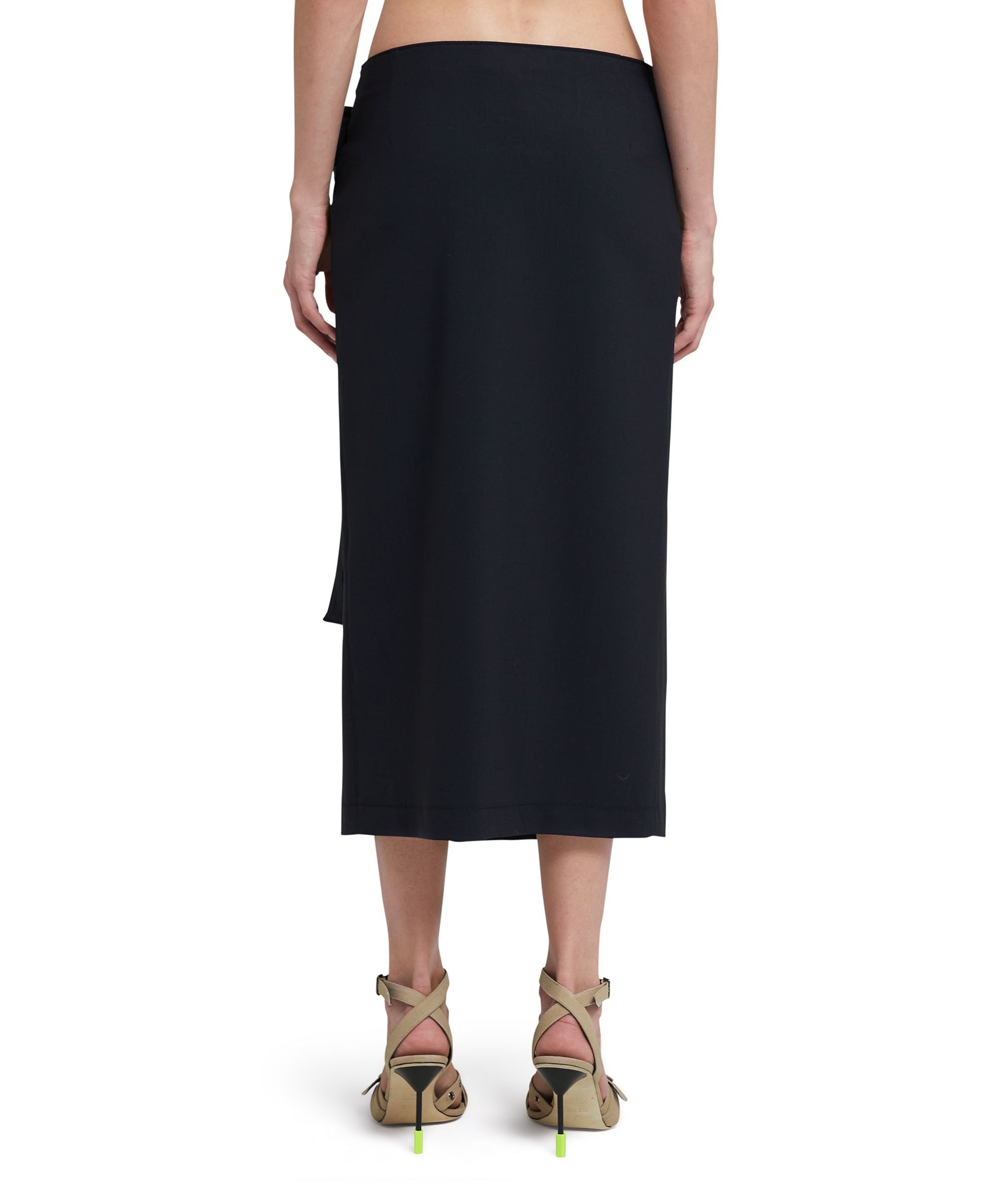 Fresh wool wrap midi skirt - 3