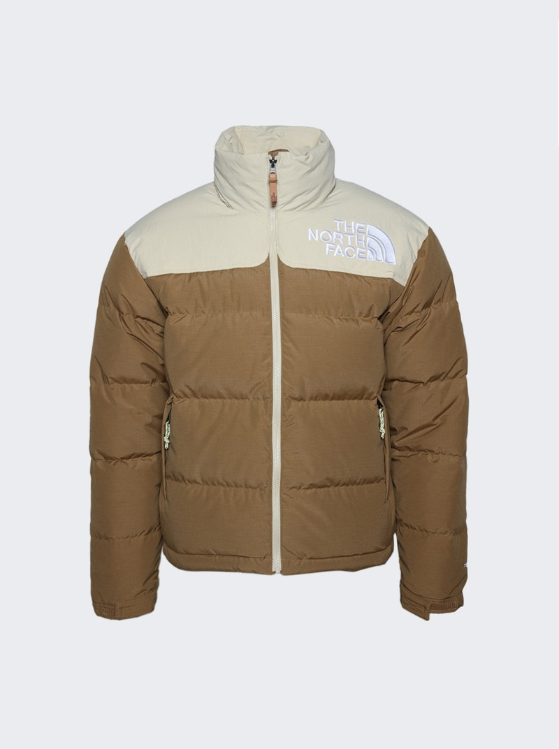 Low-Fi High-Tek Nuptse Jacket Utility Brown - 1