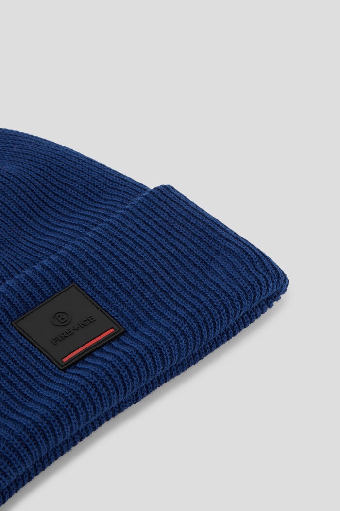 Tarek Knitted beanie in Dark blue - 2