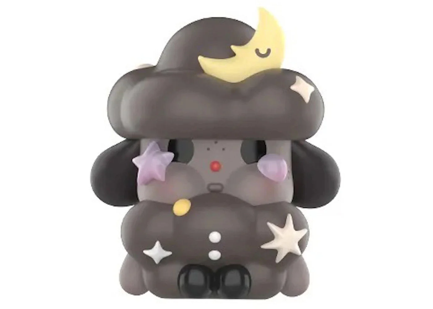 Pop Mart CRYBABY Crying to the Moon Sitting Series The Night Sky (Mini) Figure - 1