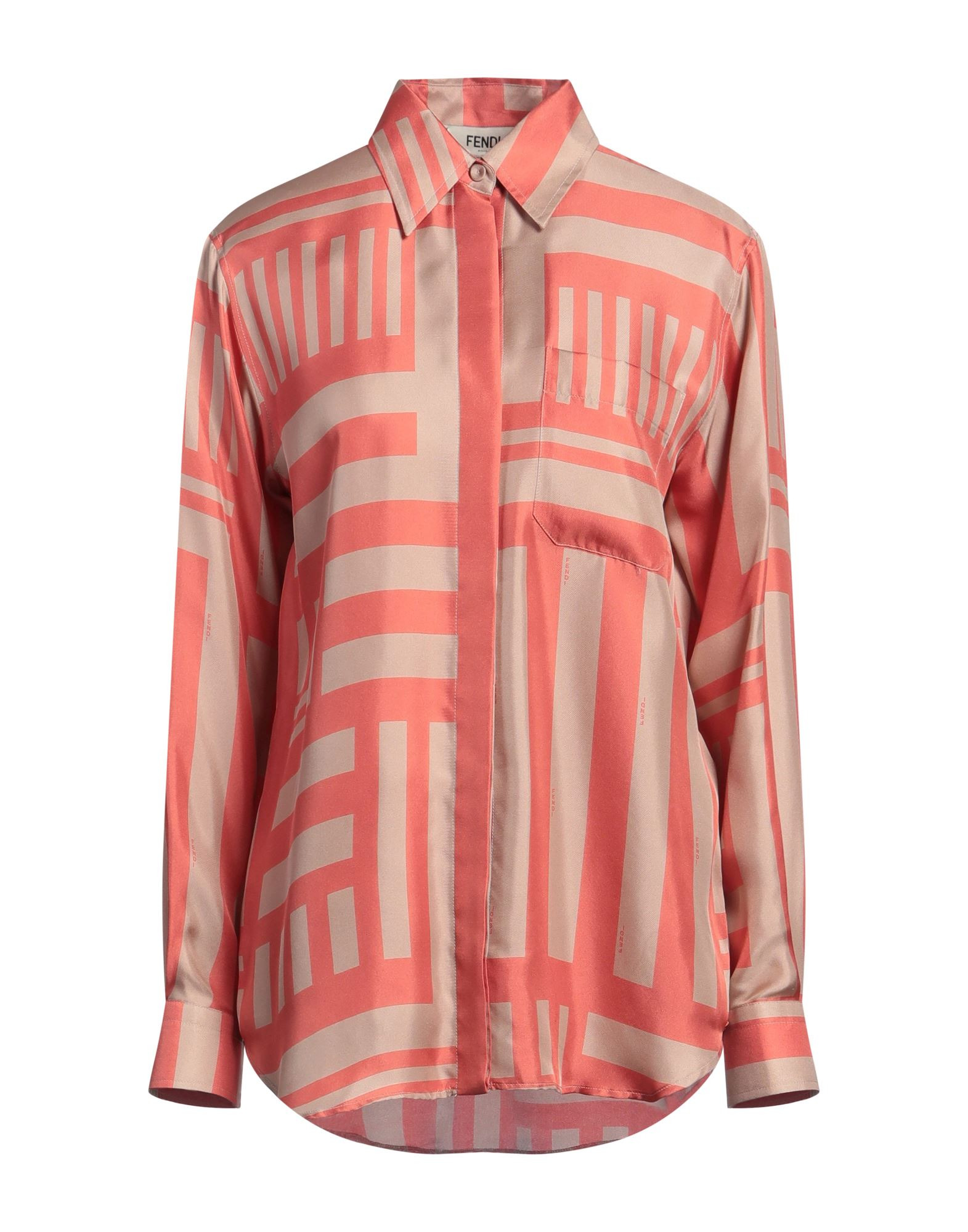Coral Women's Silk Shirts & Blouses - 1