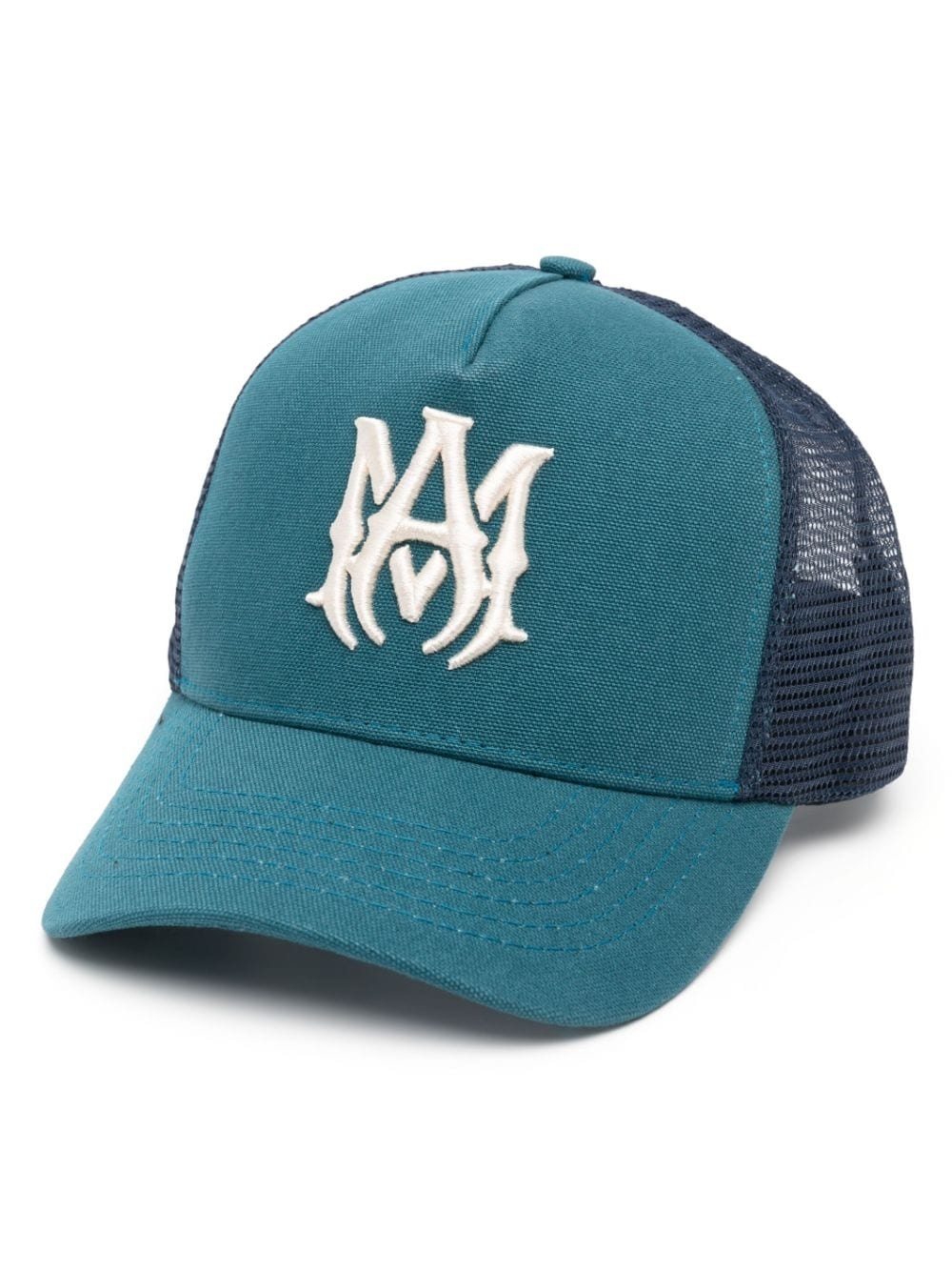 logo-patch baseball cap - 1