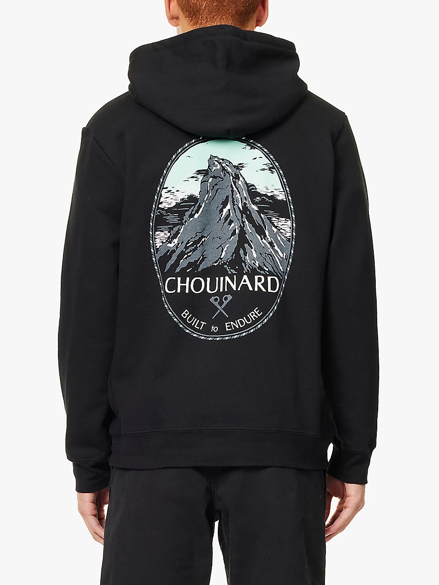 Chouinard Crest Uprisal regular-fit recycled-polyester and recycled-cotton-blend hoody - 4