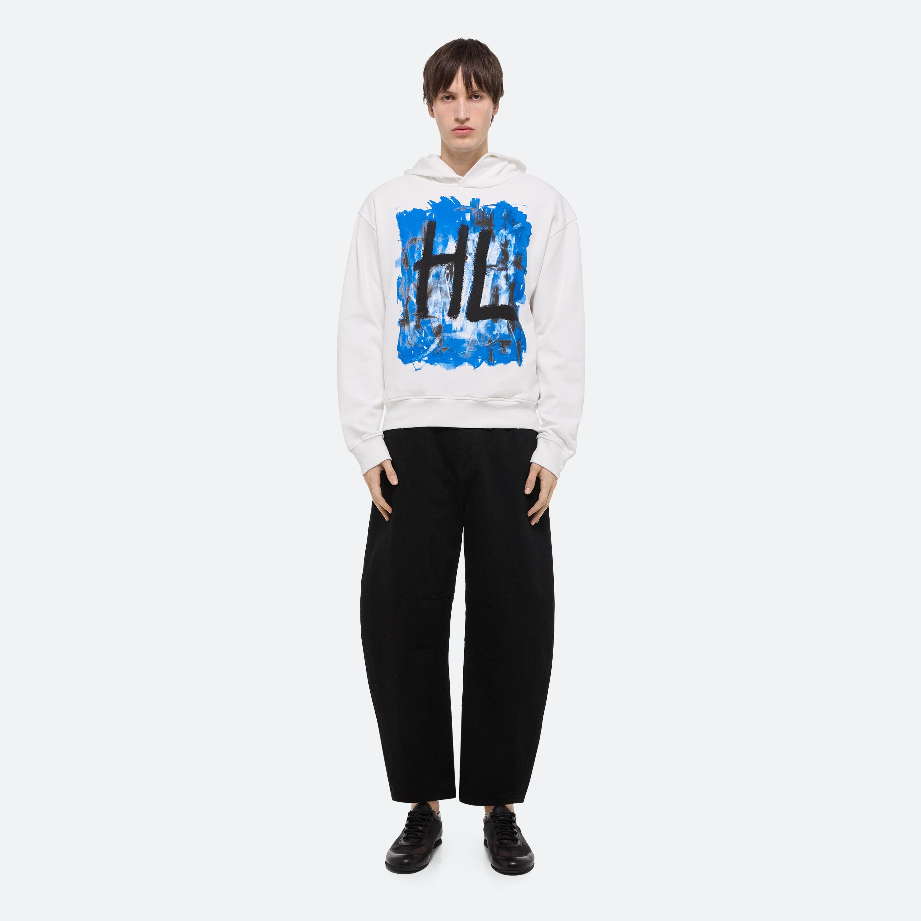 BLUE SCRIBBLE HOODIE - 3