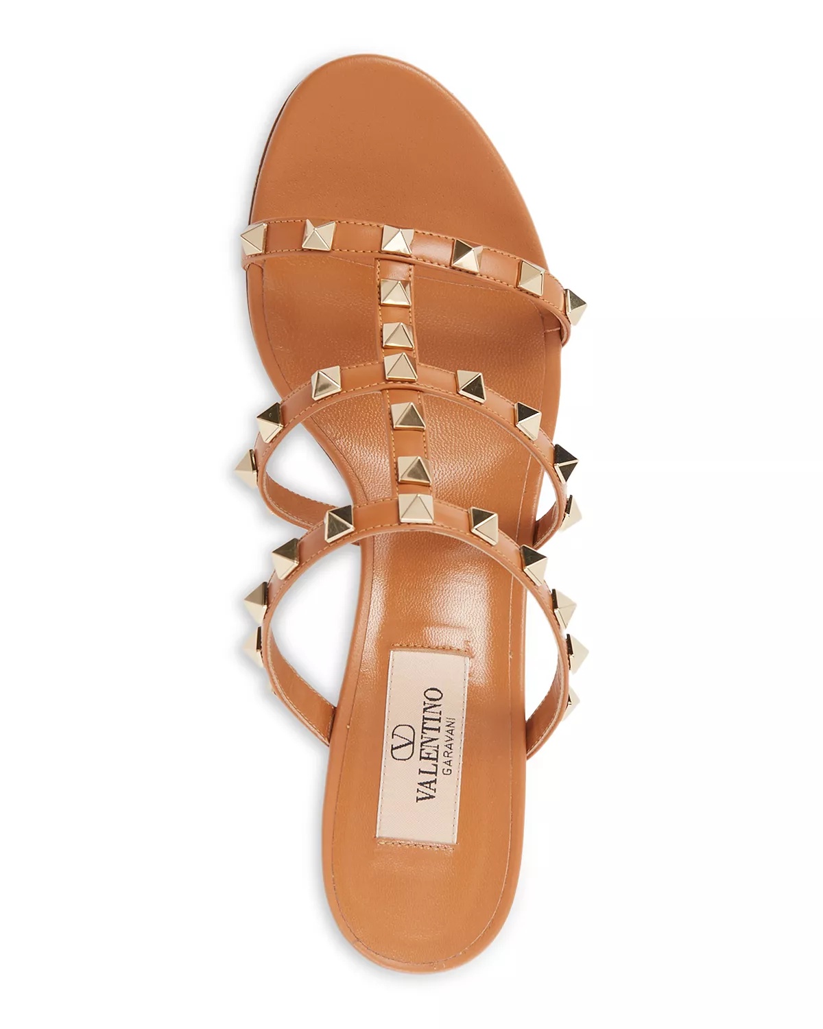 Women's Rockstud Block Heel Slide Sandals - 4