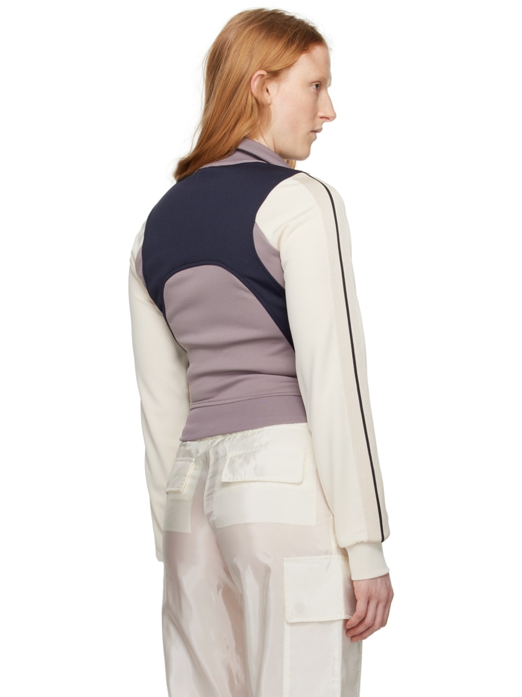 Purple Colorblock Track Jacket - 3