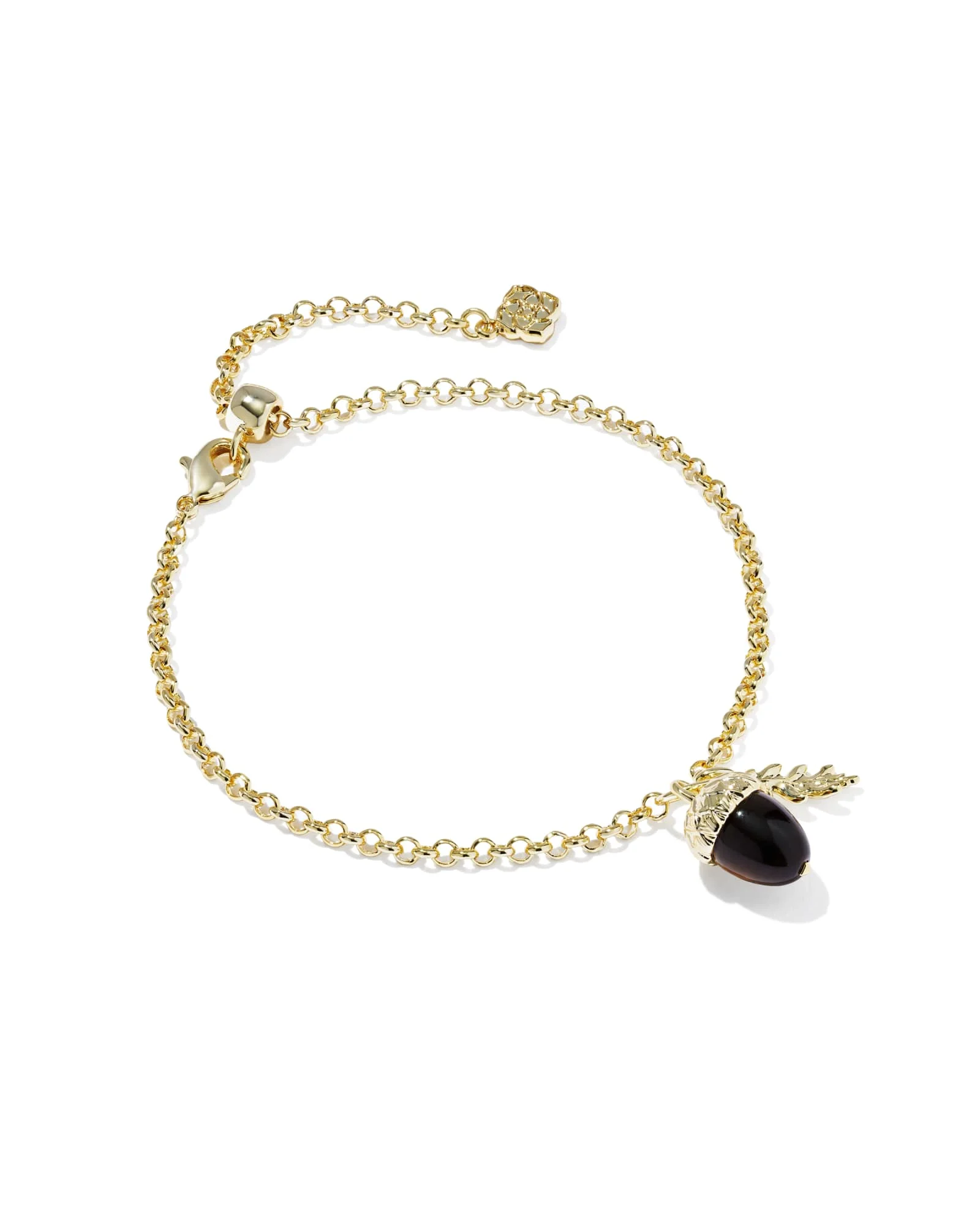 Acorn Gold Delicate Chain Bracelet - 1