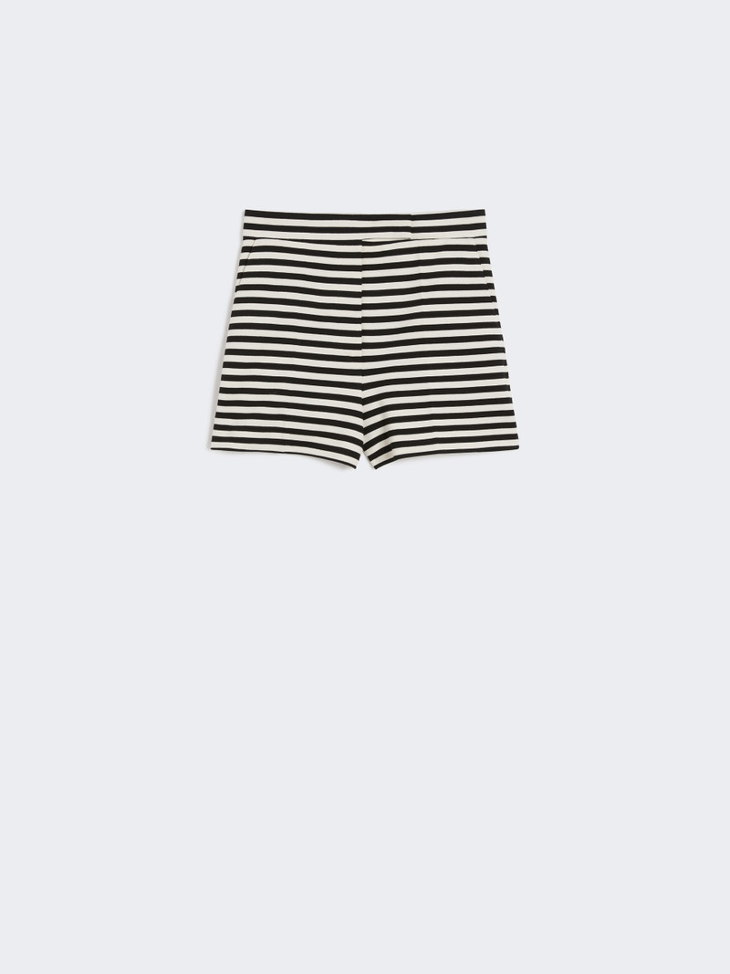 ONIRICA Striped jersey shorts 1