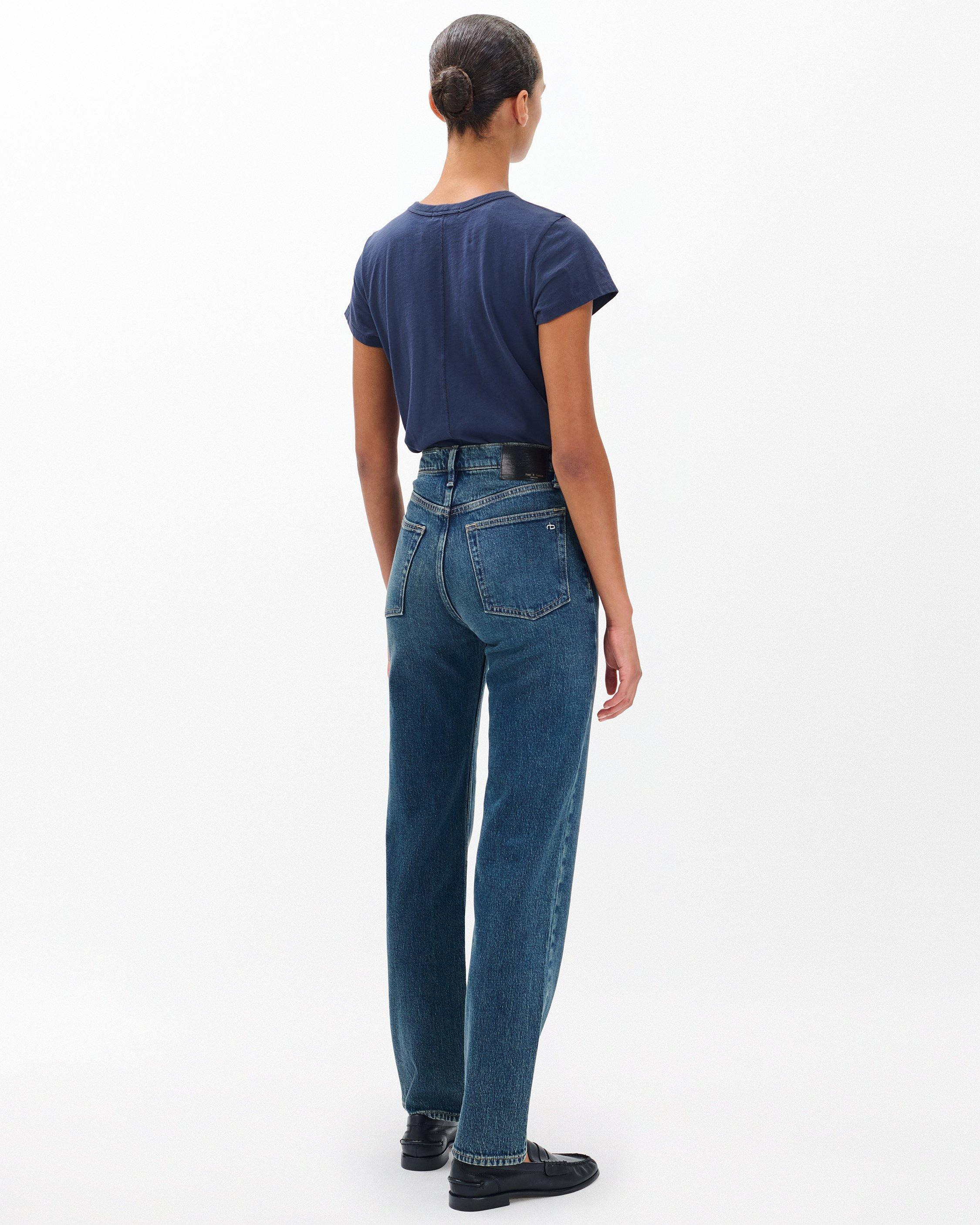 Harlow Straight Jeans
Vintage Stretch in Ness - 6
