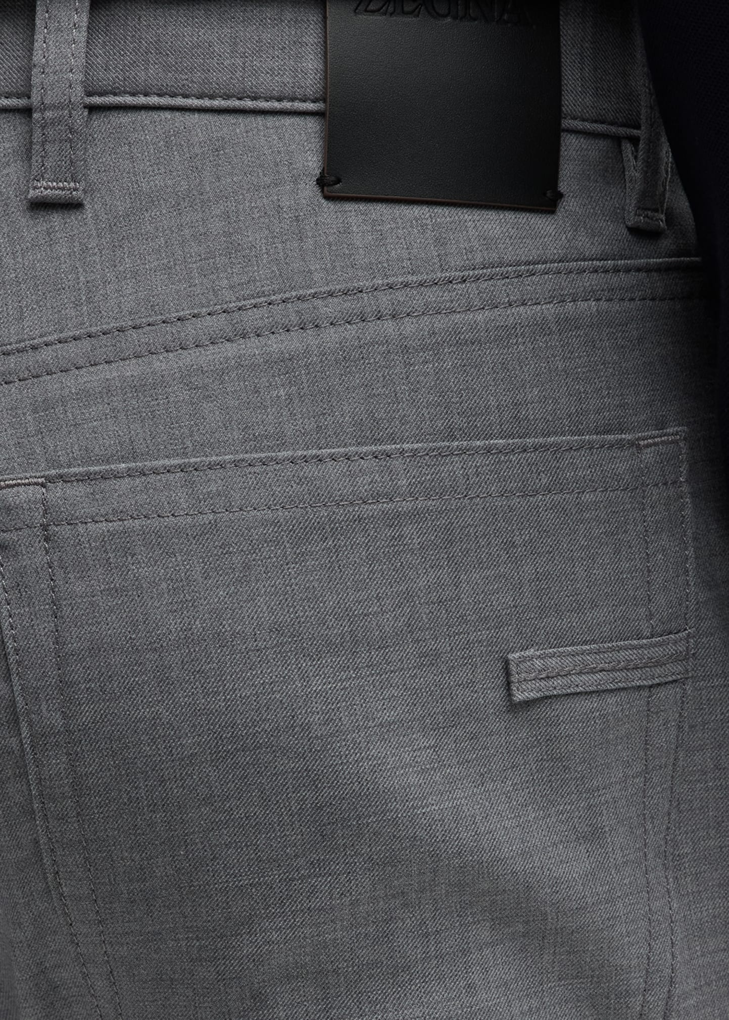 Men's Natural Comfort Wool 5-Pocket Pants - 5