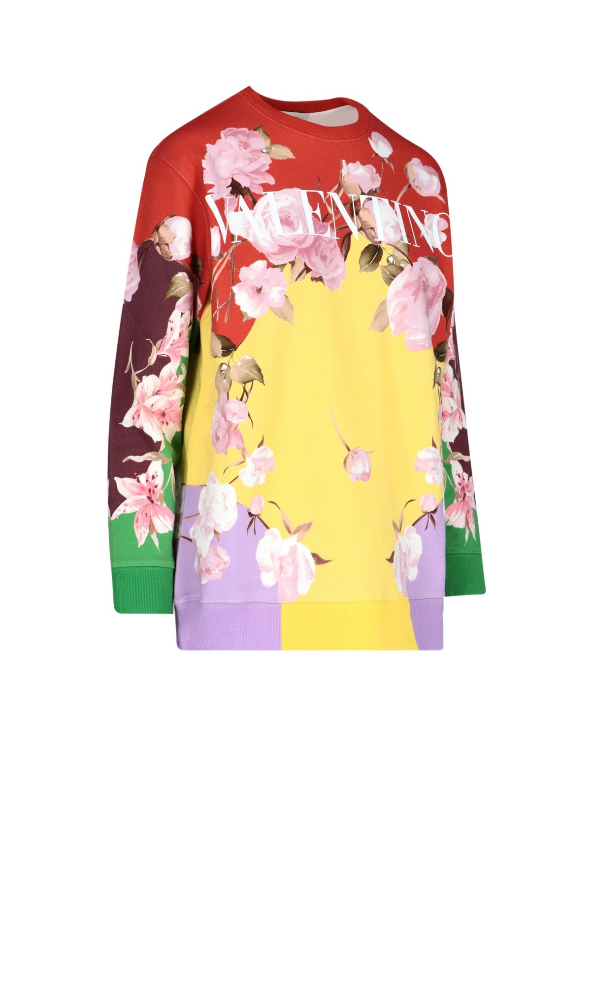 FLORAL LOGO SWEATSHIRT - 4