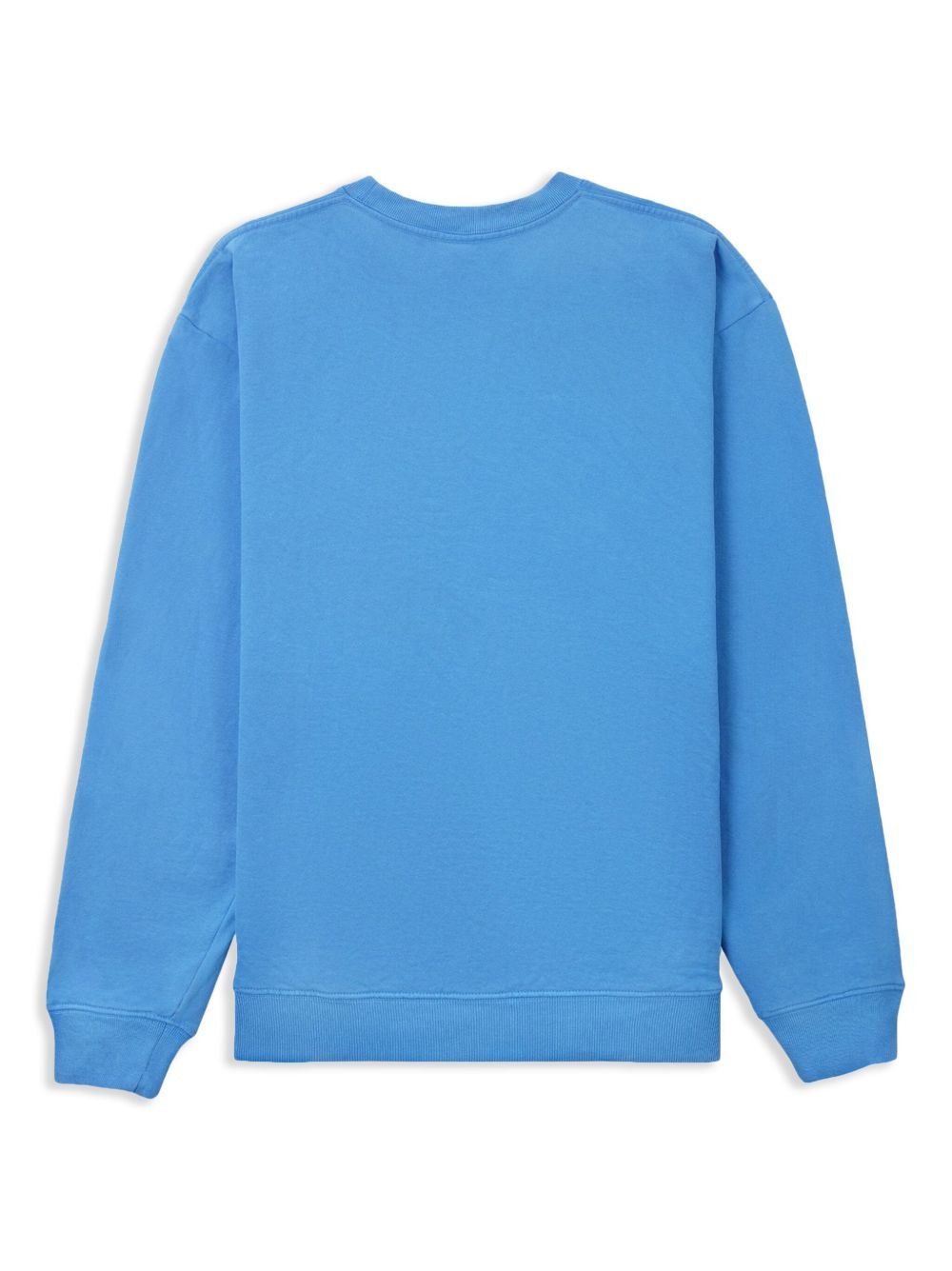 logo-print cotton sweatshirt - 3