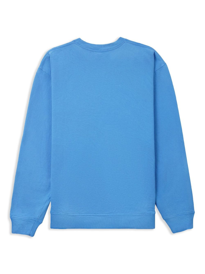 Sporty & Rich logo-print cotton sweatshirt outlook