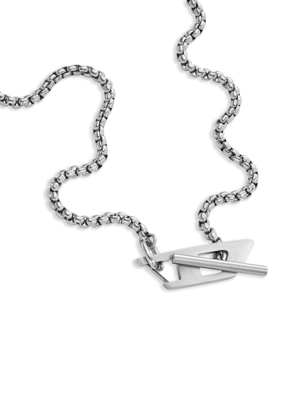 Dx1477 logo-pendant necklace - 2