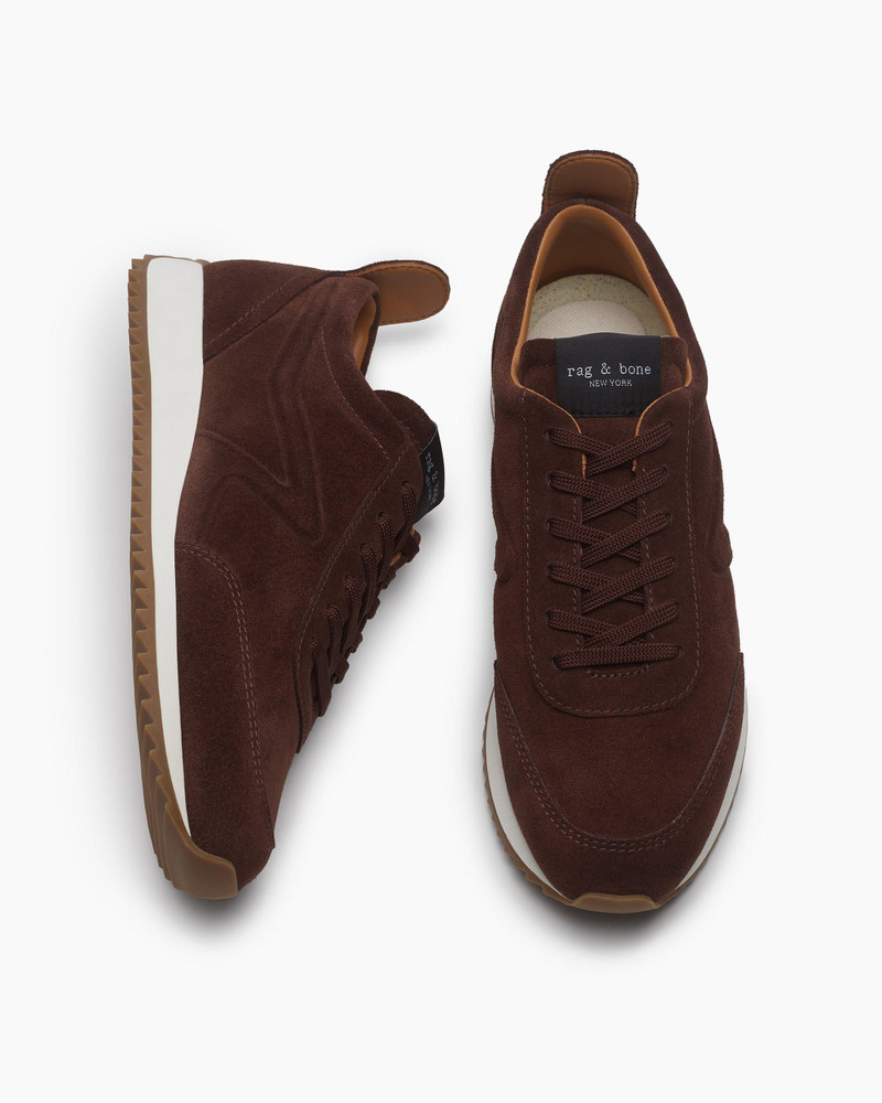 Retro Runner Sneakers Suede 5