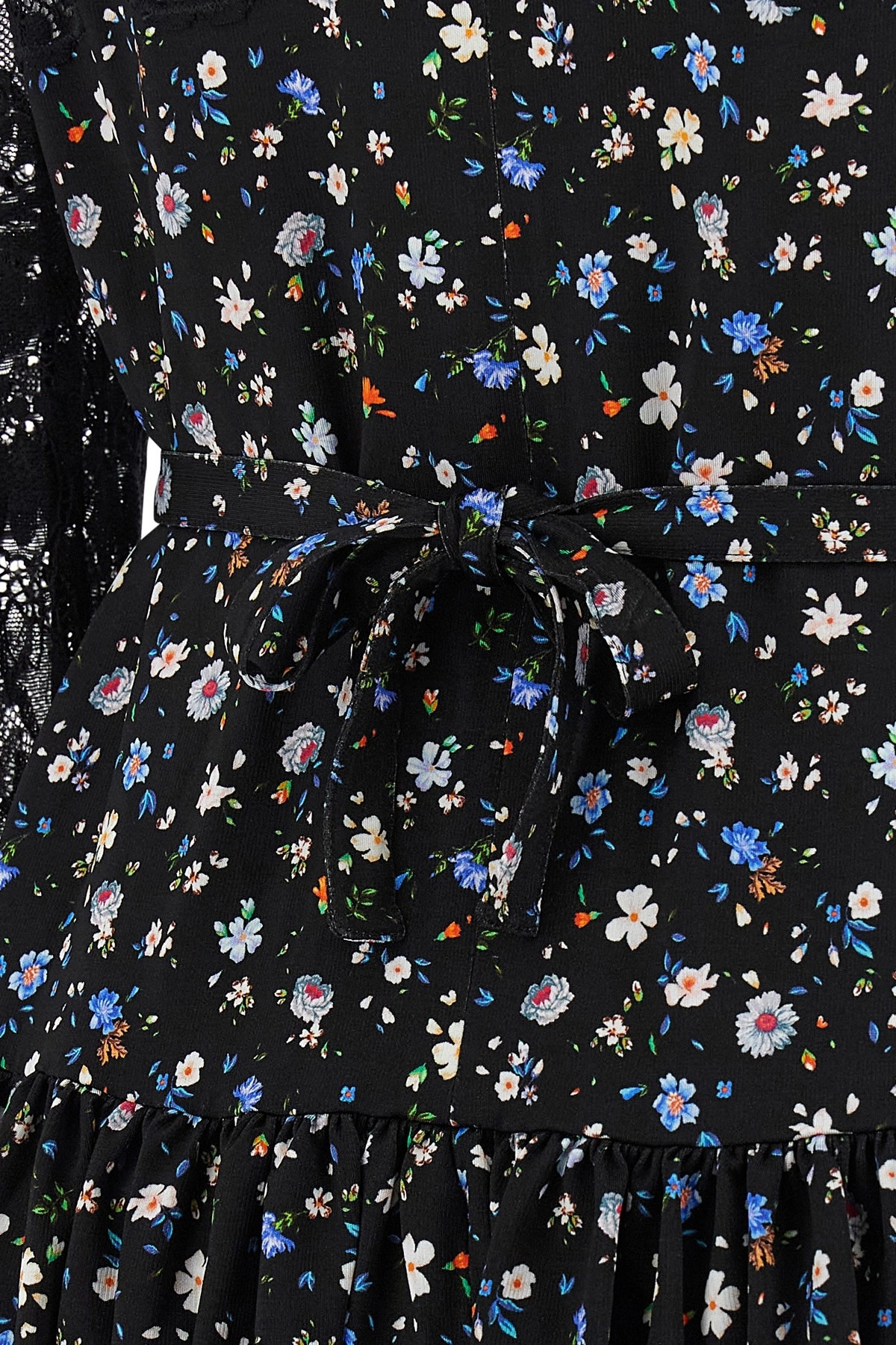 Floral lace dress - 4