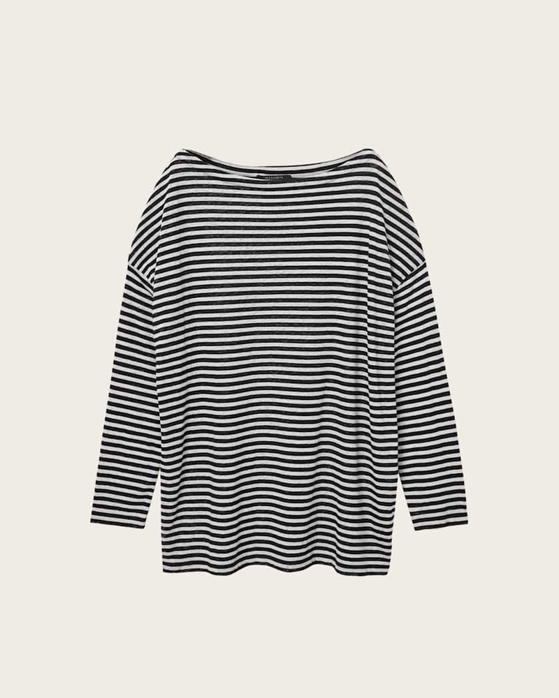 RITA RELAXED FIT STRIPED T-SHIRT 1