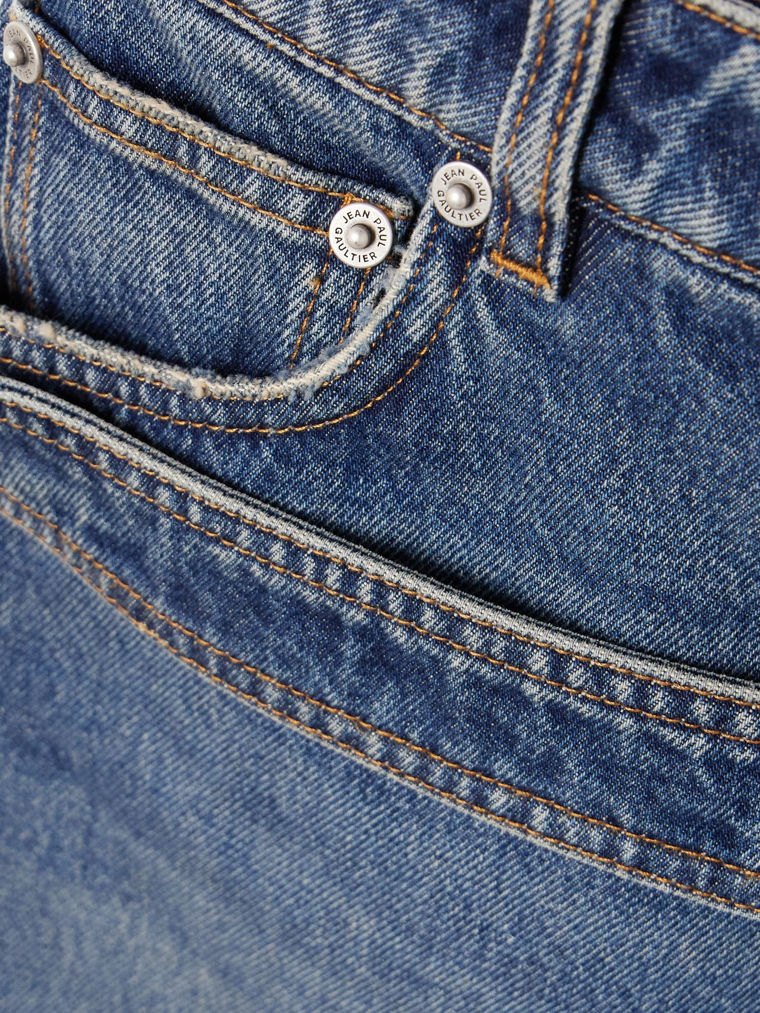 Denim mini skirt Blue - 4