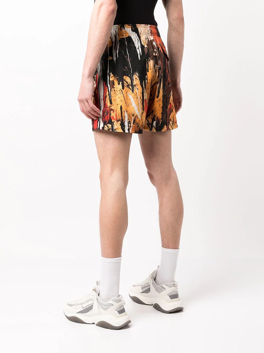 paint-splatter shorts - 4