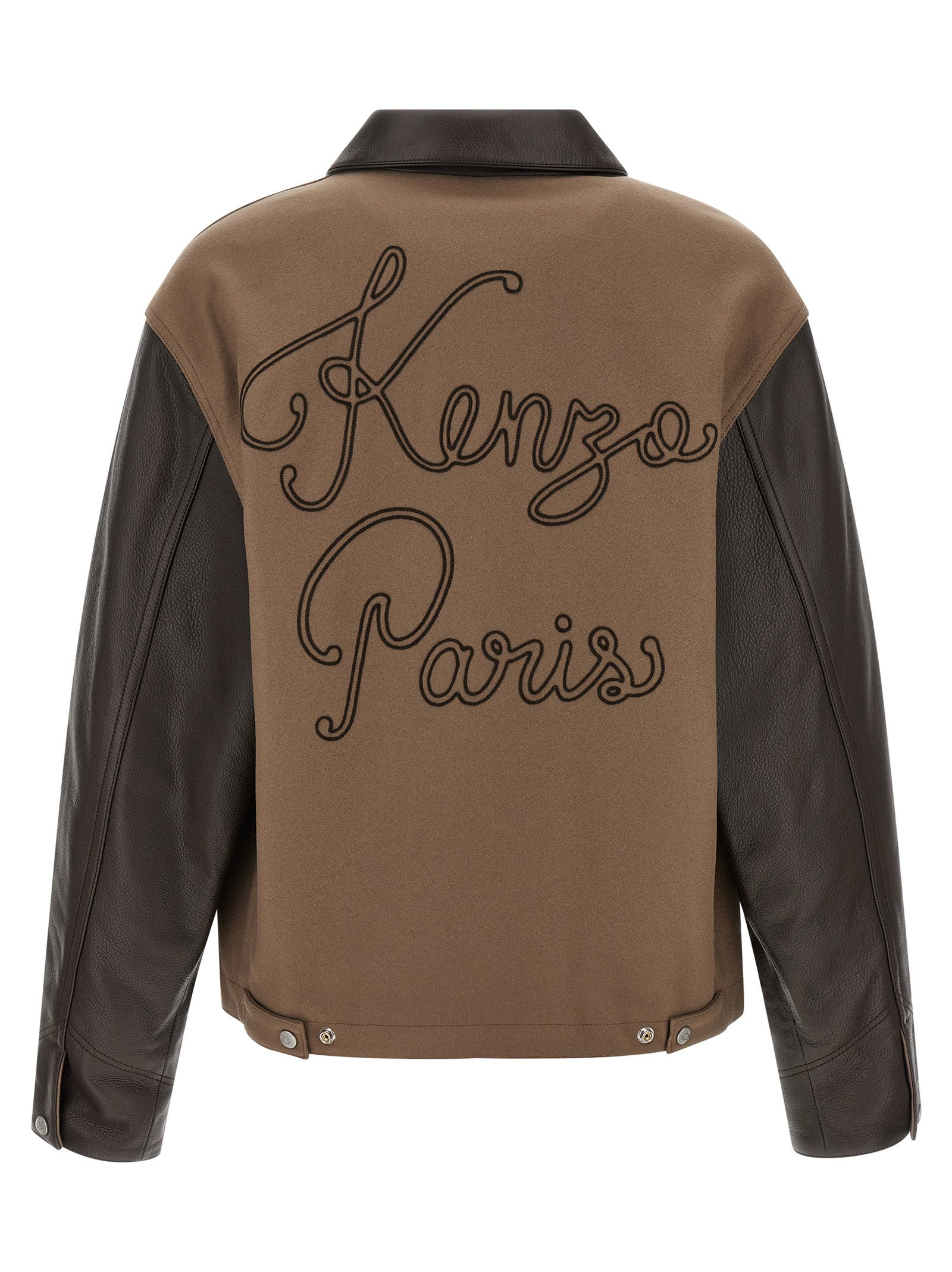 Kenzo Paris Chainstitch Puffer Jackets Brown - 2